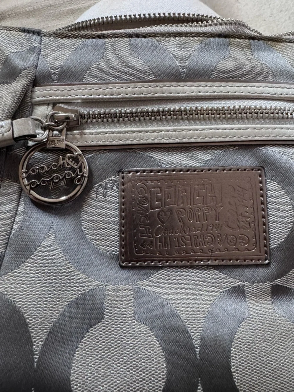 Coach poppy metallic